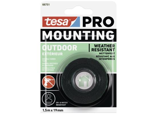 Tesa PRO Mounting Outdoor 1.5m*19mm